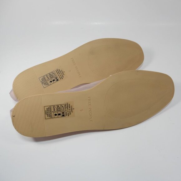 Free People Pink Bow Flats - Picture 14 of 16